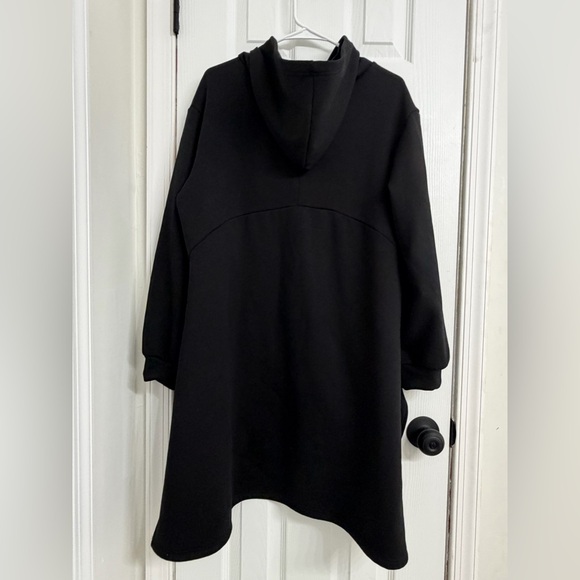 SALT Black Zip-Up Hi Low Hoodie Size Small - Picture 5 of 7